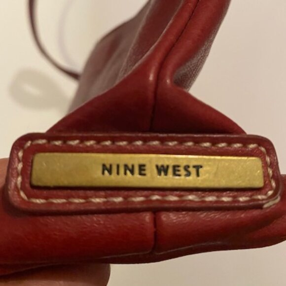 Nine West Red Purse/Pocketbook - Picture 2 of 6